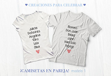 Camisetas, gorras, bolsas, regalos para boda, XV años, bautizos, cumpleaños