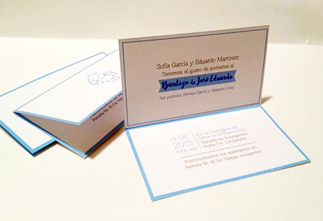 Invitaciones personalizadas, baby showers, bodas, XV años