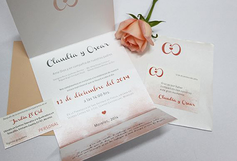 Invitaciones personalizadas, baby showers, bodas, XV años