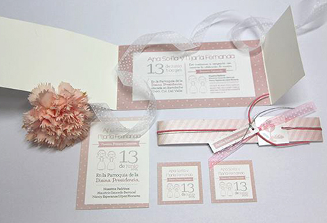 Invitaciones personalizadas, baby showers, bodas, XV años