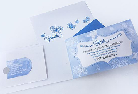 Invitaciones personalizadas, baby showers, bodas, XV años